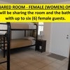 Bed in 4-Bed Female Dormitory Room 